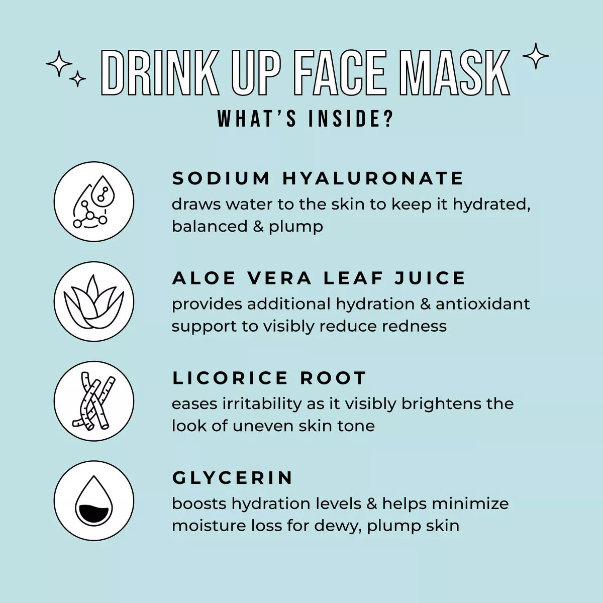Avatara Drink up Face Mask - 0.71 Fl Oz: Moisturizing, Paraben-Free, for Normal to Very Dry Skin
