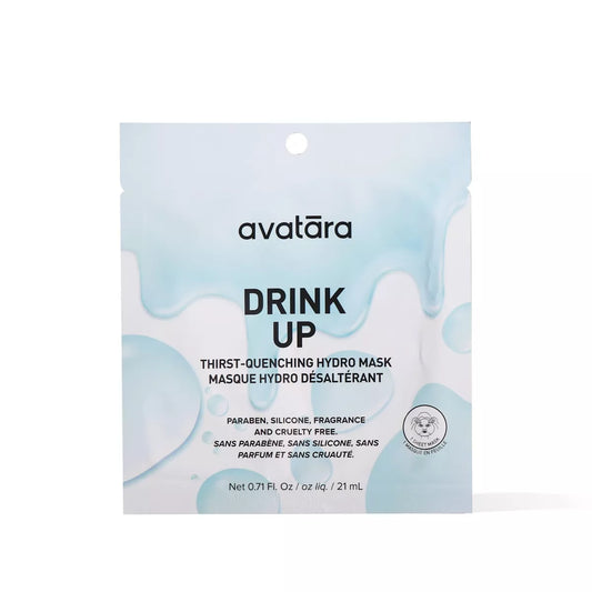 Avatara Drink up Face Mask - 0.71 Fl Oz: Moisturizing, Paraben-Free, for Normal to Very Dry Skin