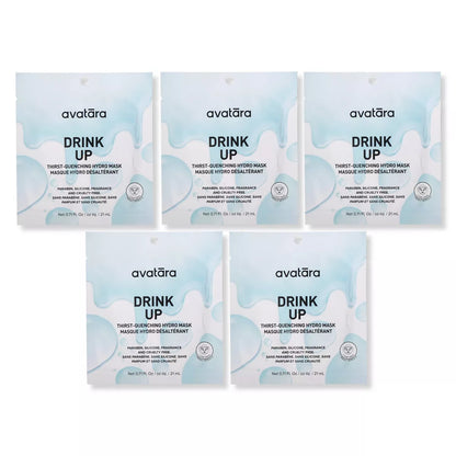 Avatara Drink up Face Mask - 0.71 Fl Oz: Moisturizing, Paraben-Free, for Normal to Very Dry Skin