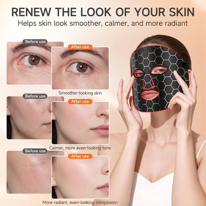 NOVALEI™ Red Light Therapy LED Face Mask